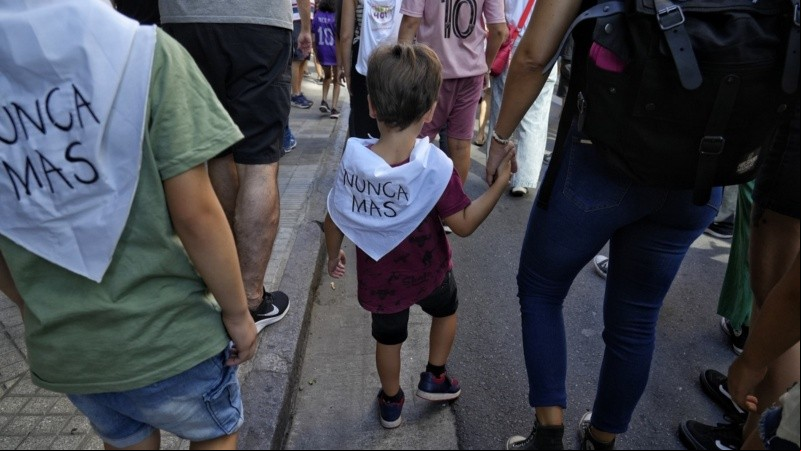 Diferentes generaciones salieron otro año a la calle a decir 