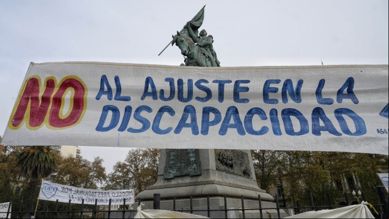 La concentración en Rosario se realizó desde las 11 en la plaza San Martín.