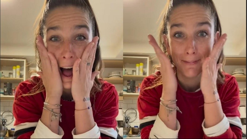 La actriz e influencer Juana Repetto.